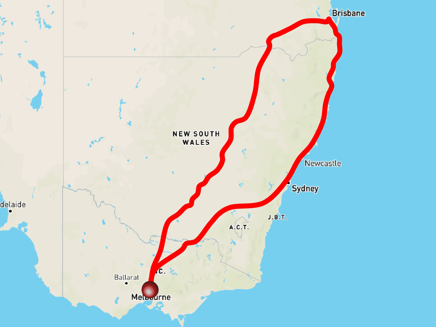 EV Road Trip To Brisbane